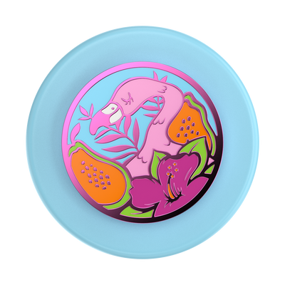 Enamel Flamingo