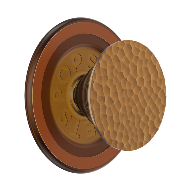 Enamel Hammered Copper-Tone