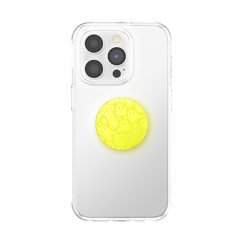 Neon Jolt Yellow Smiley Melt