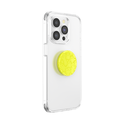 Neon Jolt Yellow Smiley Melt