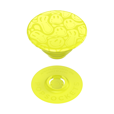Neon Jolt Yellow Smiley Melt