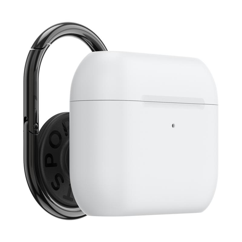 AirPods Pro Holder White + PopChain 2 Gunmetal