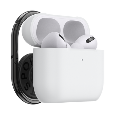 AirPods Pro Holder White + PopChain 2 Gunmetal