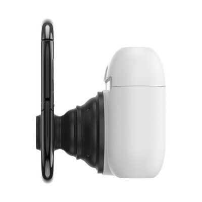 AirPods Pro Holder White + PopChain 2 Gunmetal