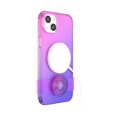 PopCase for iPhone 14 Plus - Translucent Berry Blur