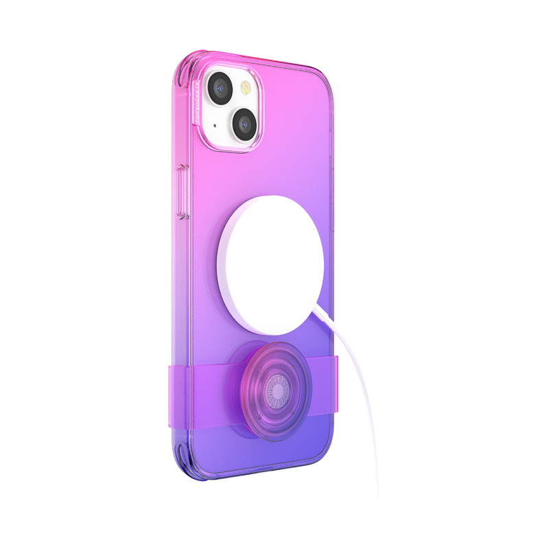 PopCase for iPhone 14 Plus - Translucent Berry Blur