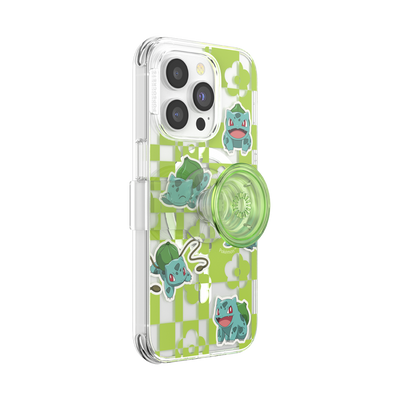 PopCase MagSafe for iPhone 14 Pro - Pokemon Bulbasaur Lime Party