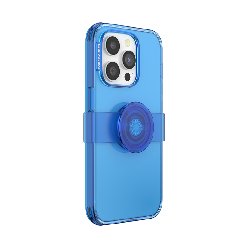 PopCase for iPhone 14 Pro - Translucent Blue