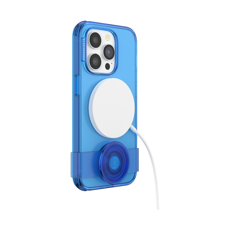 PopCase for iPhone 14 Pro - Translucent Blue