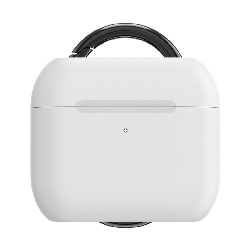 AirPods Pro Holder White + PopChain 2 Gunmetal